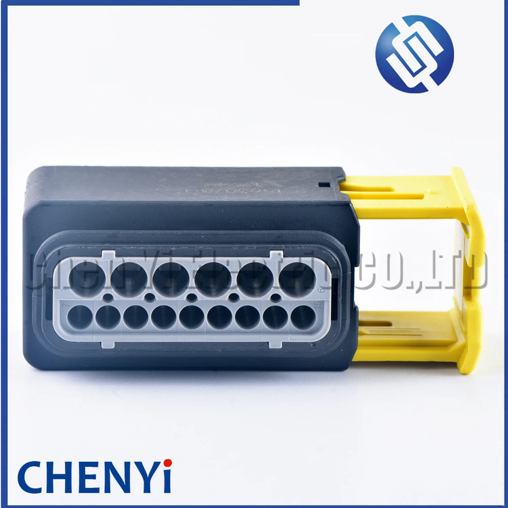 15 Pin female Auto ECU Electric Housing Plug Wire Harness Cable Waterproof Connector 2-1563878-1 With pins pins and rubber