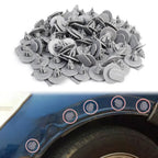 10/50pcs Car Fender Plastic Rivet Clip Car Wheel Arch Trim Clips Fastener Portable Plastic Rivet Glue Clip for BMW Mini R50 R53