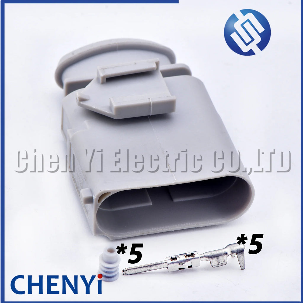 5 Pin Automobile waterproof connector Lambda Probe O2 Oxygen Sensor plug socket 8K0973705G 8K0 973 705G 0258027229