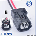 2 Pin Air Intake Temperature Sensor  ignition coil plug ABS sensor Connector 6189-0891 6189-0890 6189-7036 for Honda Accord CRV