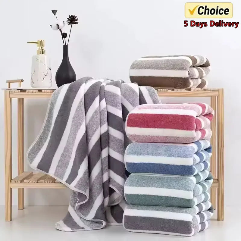 Car Home Soft and Comfortable Bath Towels for Men and Women, Absorbent and Comfortable Couple's Large Towels, Wrapping Towels