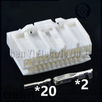 22 Pin Automotive connector car audio video radio amplifier plug CY6522-22P-11-1 CY6522-22P-21-1 For Chrysler Jeep Dodge
