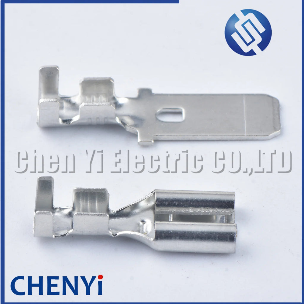 20 Pcs 7.8 mm Brass tin-plating Crimp Terminal Connector Pins Contacts DJ625-7.8*0.8C 8242-4068 G243 DJ615-7.8 8232-4238 G242