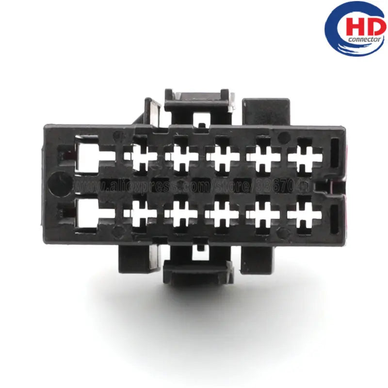 12pin auto waterproof electric plastic wire harness connector 4B0973721