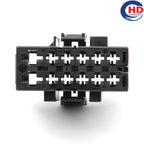 12pin auto waterproof electric plastic wire harness connector 4B0973721