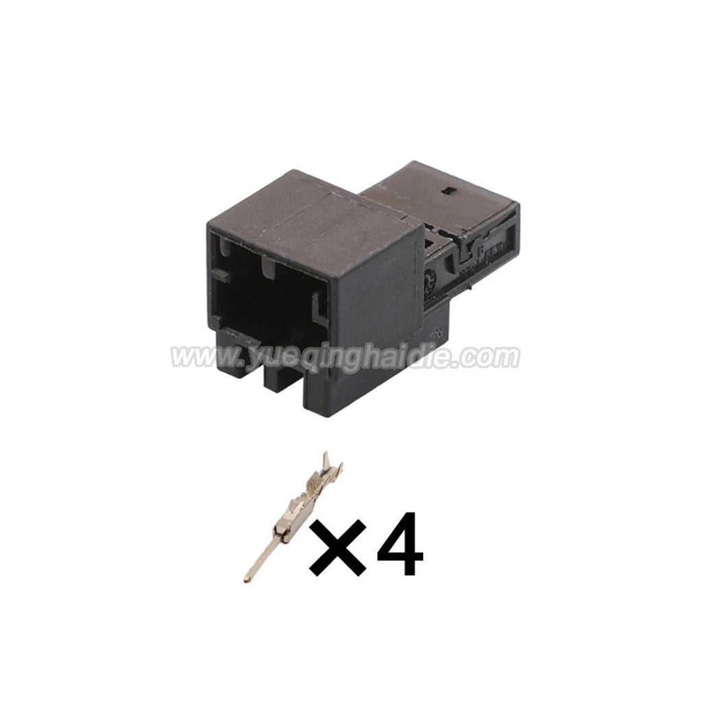4Pin Connector Unsealed 0.6mm Male Female Connector Wire Harness Socket AC Assembly Lamp Housing for VW Audi 8K0972994 8K0973754