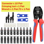 400/200/100/40/20/10 Pcs Photovoltaic Solar Connector 1000V30A Wholesale Panel Connectors Kit for PV/MC Cable 2.5/4/6mm²