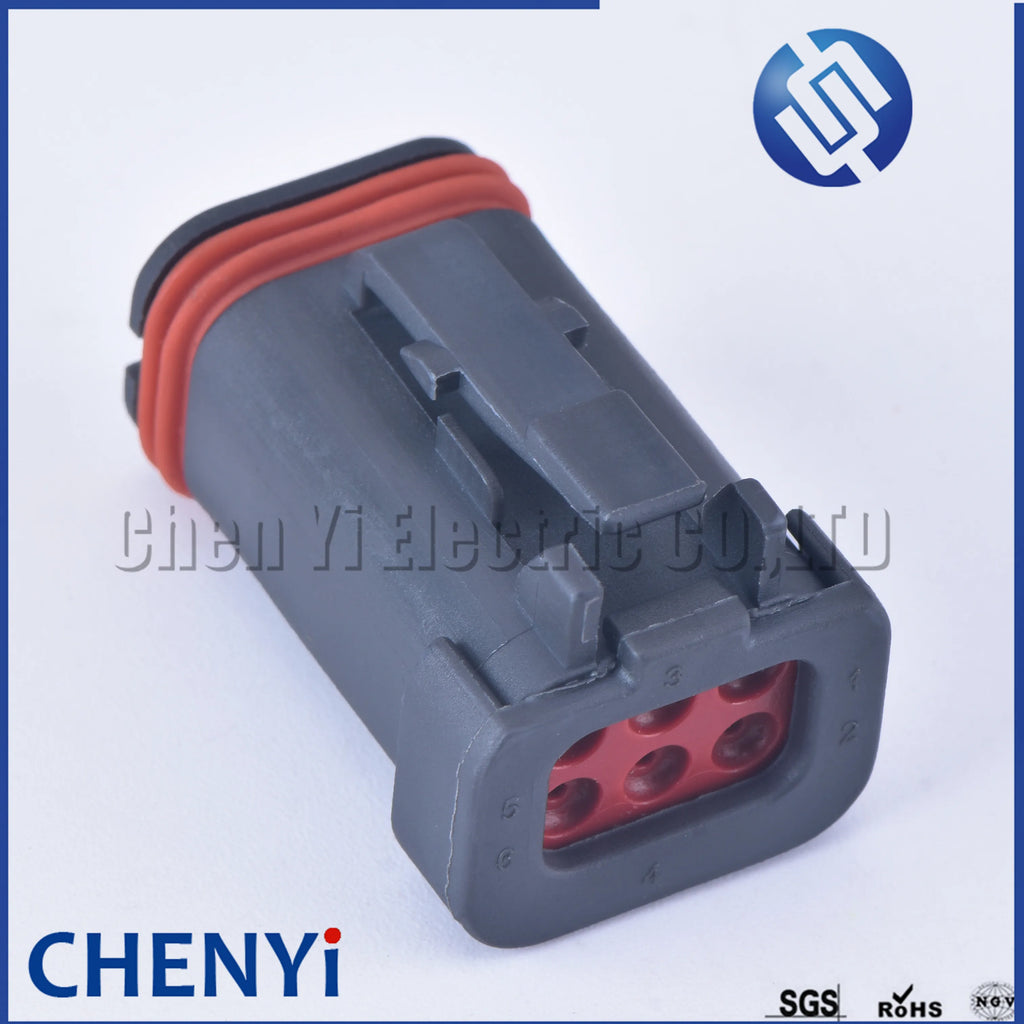 6 Pin female Automotive waterproof connector DT16-6S-KP01 Harness plug 571-DT16-6S-KP01
