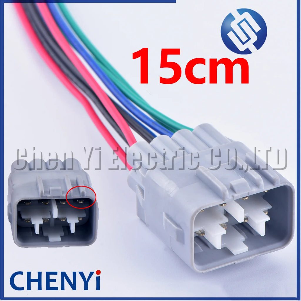 8 Pin female or male Auto waterproof connector car Headlamp headlights plug 7283-1288-40 90980-10891 1121700822GB002 For Toyota
