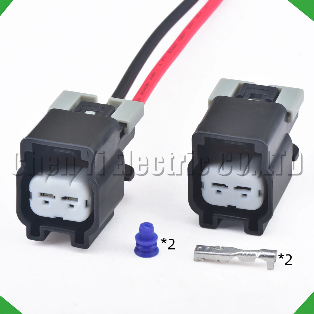 2-pin auto connector automotive connectors engine cooling motor harness 88988506 1351735