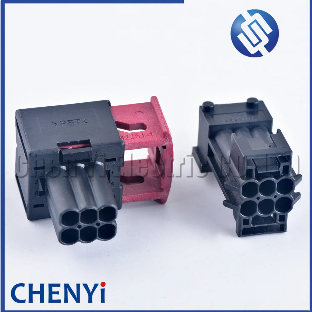 6 Pin 3.5mm automotive electronic waterproof plug wire harness cable sealed connector 1-965425-1 1-1-963212-1 1-962349-1 4113866