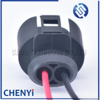 1 pcs 2 Pin Female Auto Waterproof ABS Sensor Plug Sealed Cable Connector 357973202 For 6N0927997 with 15cm 18AWG wire