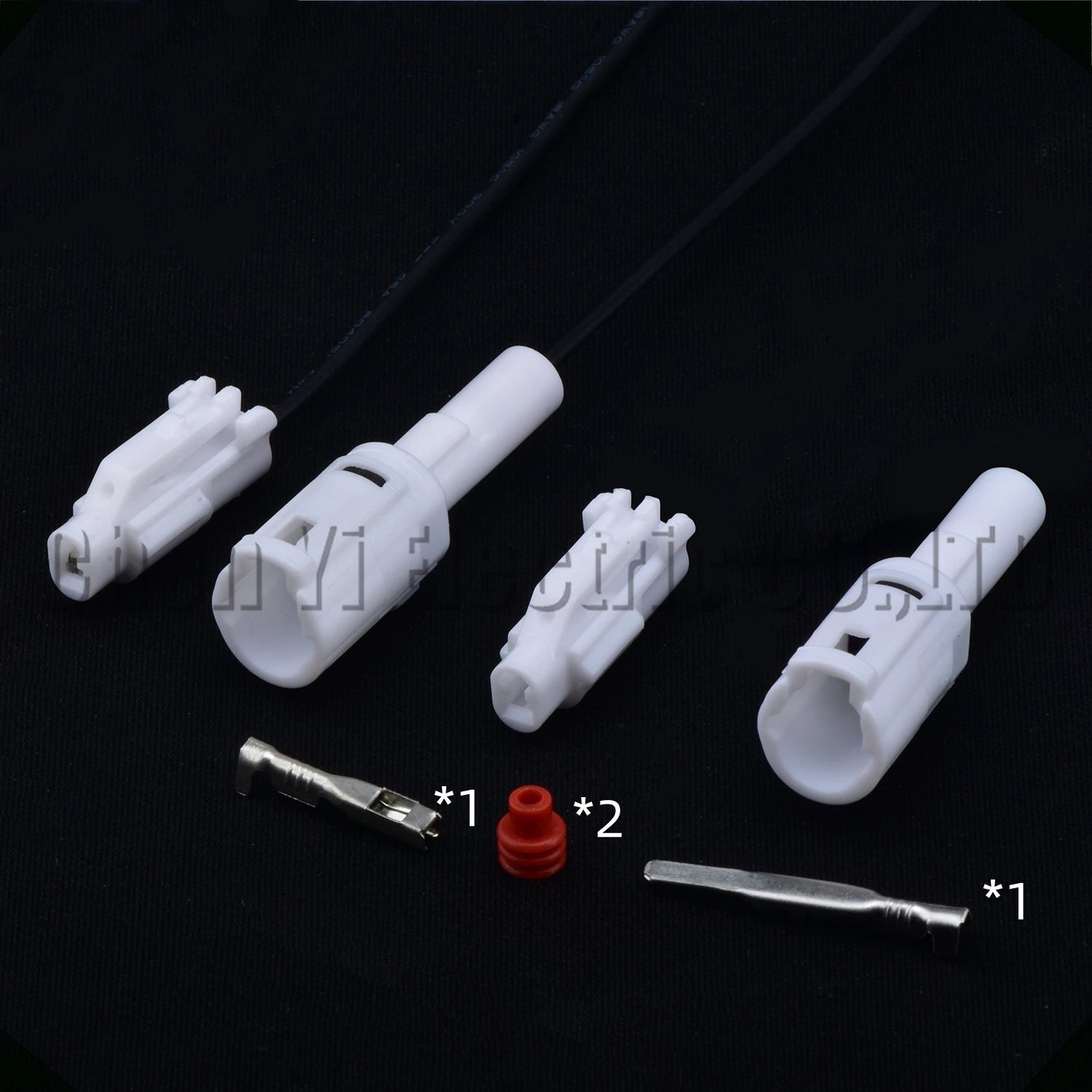 1-pin connector automotive waterproof connectors female mt090 housing electrical