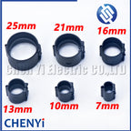 20 Pcs 7/10/13/16/21/25mm Automobile wire harness pipe buckle Open corrugated pipe buckle Fixed clamp 9805946 9805943
