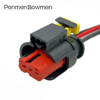 1 Set 3 Pin Fuel Diesel Injector Ignition Coil Sealed Electrical Cable Connectors Female Wire Harness Plug 284425-1 284426-1