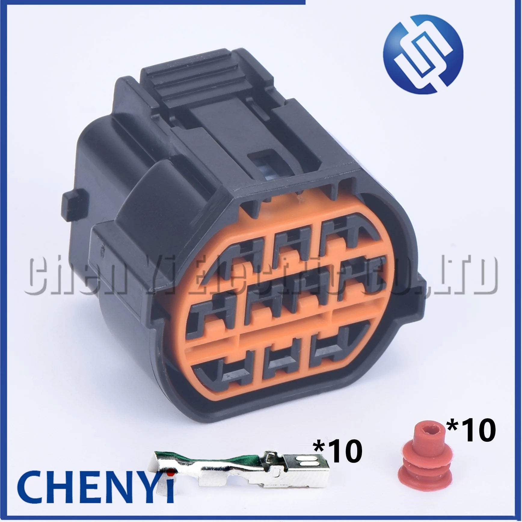 10 pin automotive waterproof connector 2.8 headlamps LED car socket sensor connector GL221-10021 HP066-10021 For Hyundai