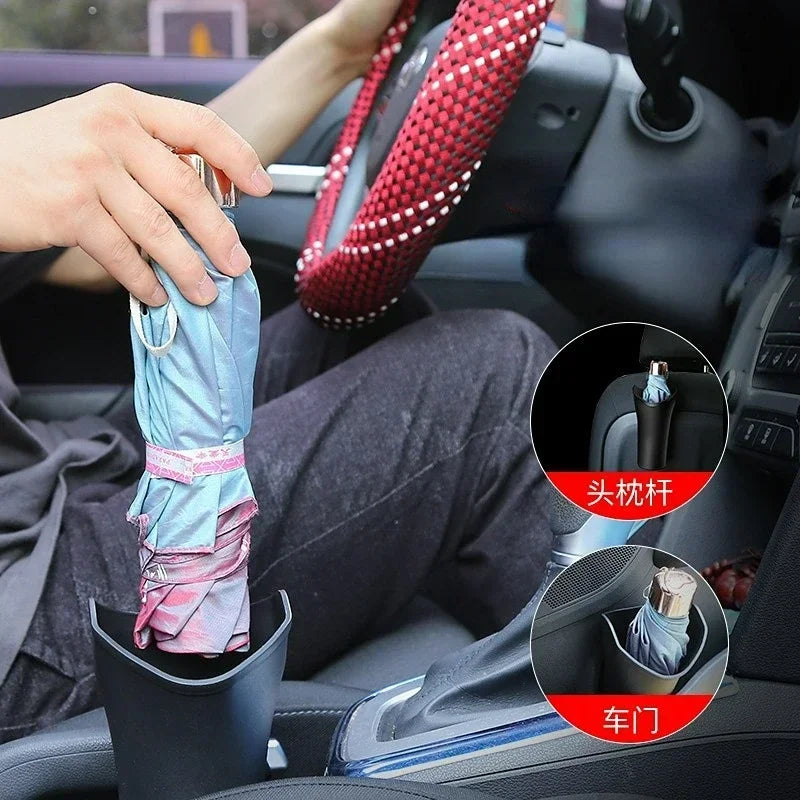 Umbrella Stand Car Umbrella Storage Box Multi-functional Space Saving Car Sun Umbrella Stand Amagi