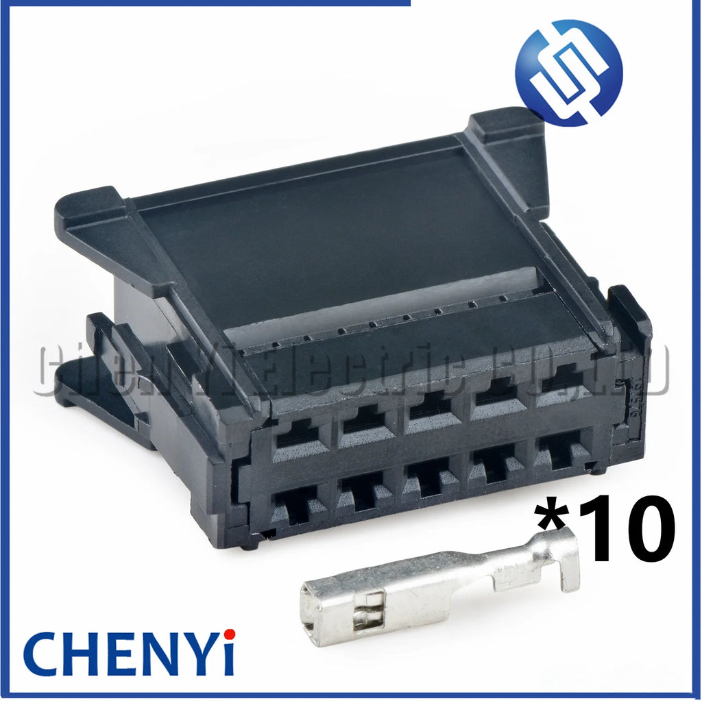 10 Pin Car Heater blower resistor connector harness plug 98174-1004 98174-1002 297115 8200729298 For PEUGEOT CITROEN Renault