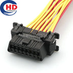 16 Pin Connector Unsealed 1.8mm Series Male Female Connectors Cable Plug Motorcycle Electrical Harnesses for Toyota 179631-2