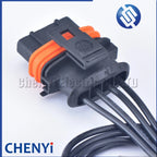 4 Pin female Auto Sealed Automotive Connector For MAP Sensor Ora plug 368162-1 With 15cm 18AWG wire Protective