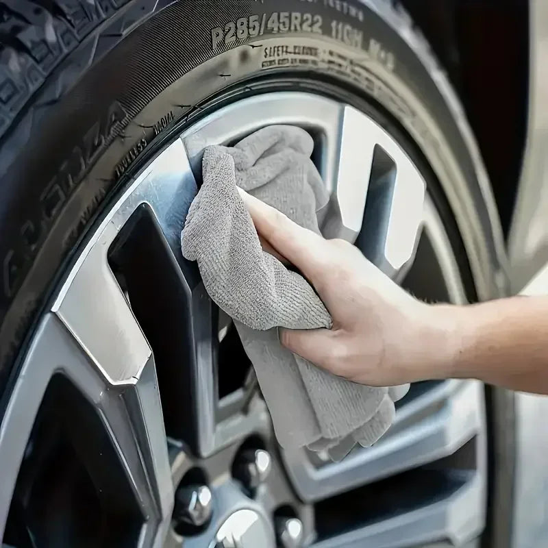 Microfiber Cleaning Cloth Soft Absorbent Wash Dishcloth Reusable Window Car Clean Towel Household Cleaning Rags Amagi