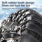Snow Chain Widen Thicken Car Tire Crawler Type Plastic Anti-skid Chain Winter Wheel Tyre Anti-Slip Ties Emergency Tools Amagi
