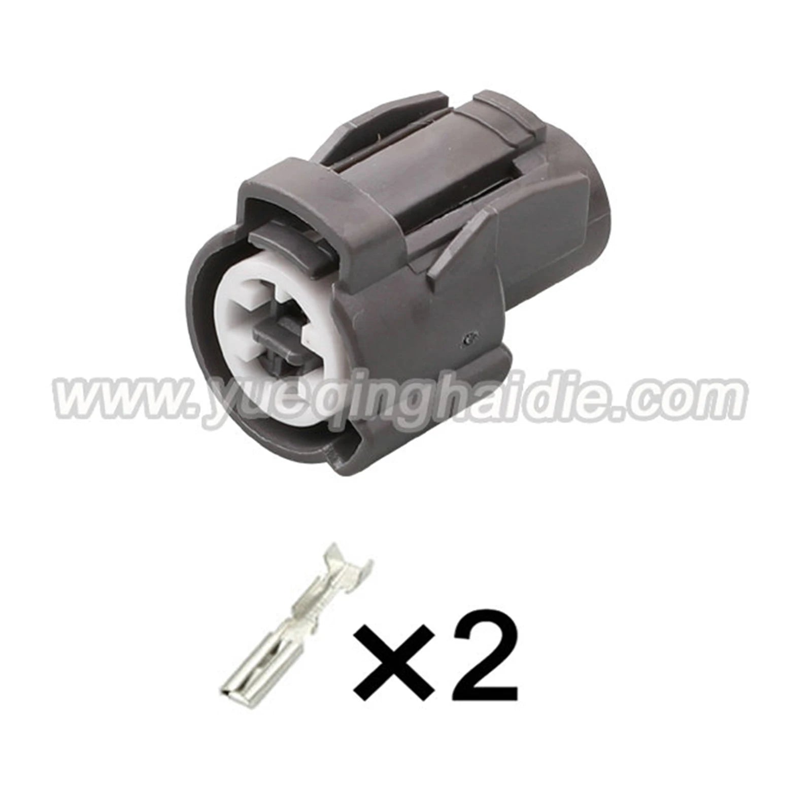 2-Pin Connector 2mm Male and Female Connectors Automotive Oil Pressure Terminal Motorcycle Wiring Harness Cable Plug 6189-0156