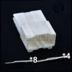 12 Pin Automotive connector male or female wires harness plug 90980-12812 90980-12811 For Toyota Nissan Mazda