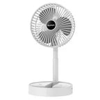 Retractable Small Electric Fan USB Charging Portable Foldable Mini Fan High Duration Low Noise for Home Office Amagi
