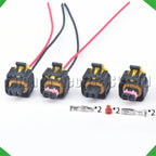 2-pin wire harness harness automobile waterproof housing fuel injector