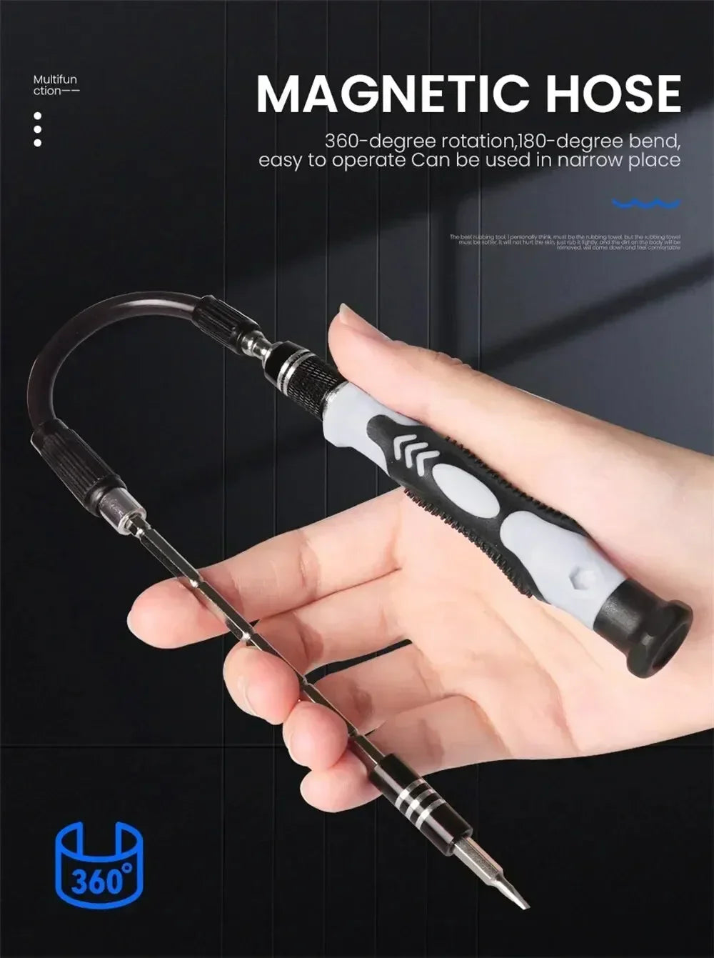 Car 115-in-1 Screwdriver Tool Set: Get Ready For Any Repair Job - IncludesTools For Cellphones, Laptops, Cameras & More Amagi