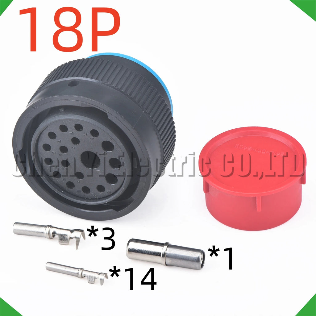 18 Pin Automotive Connectors Wire harness Plug HDP26-24-18SE HDP24-24-18PE