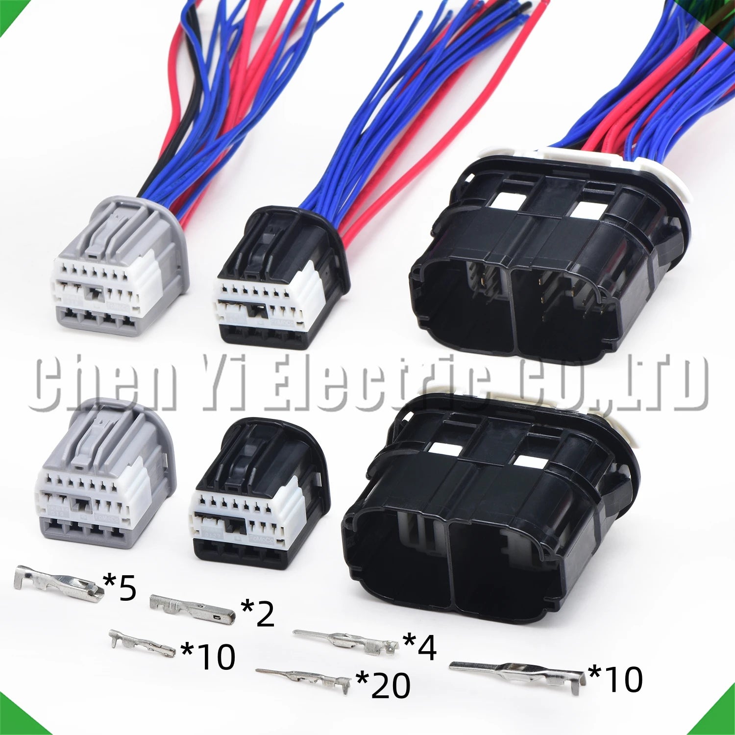 17 Pin 34 Pin Automotive Connectors car door Wire harness Plug 6098-6595 6098-6597 6098...