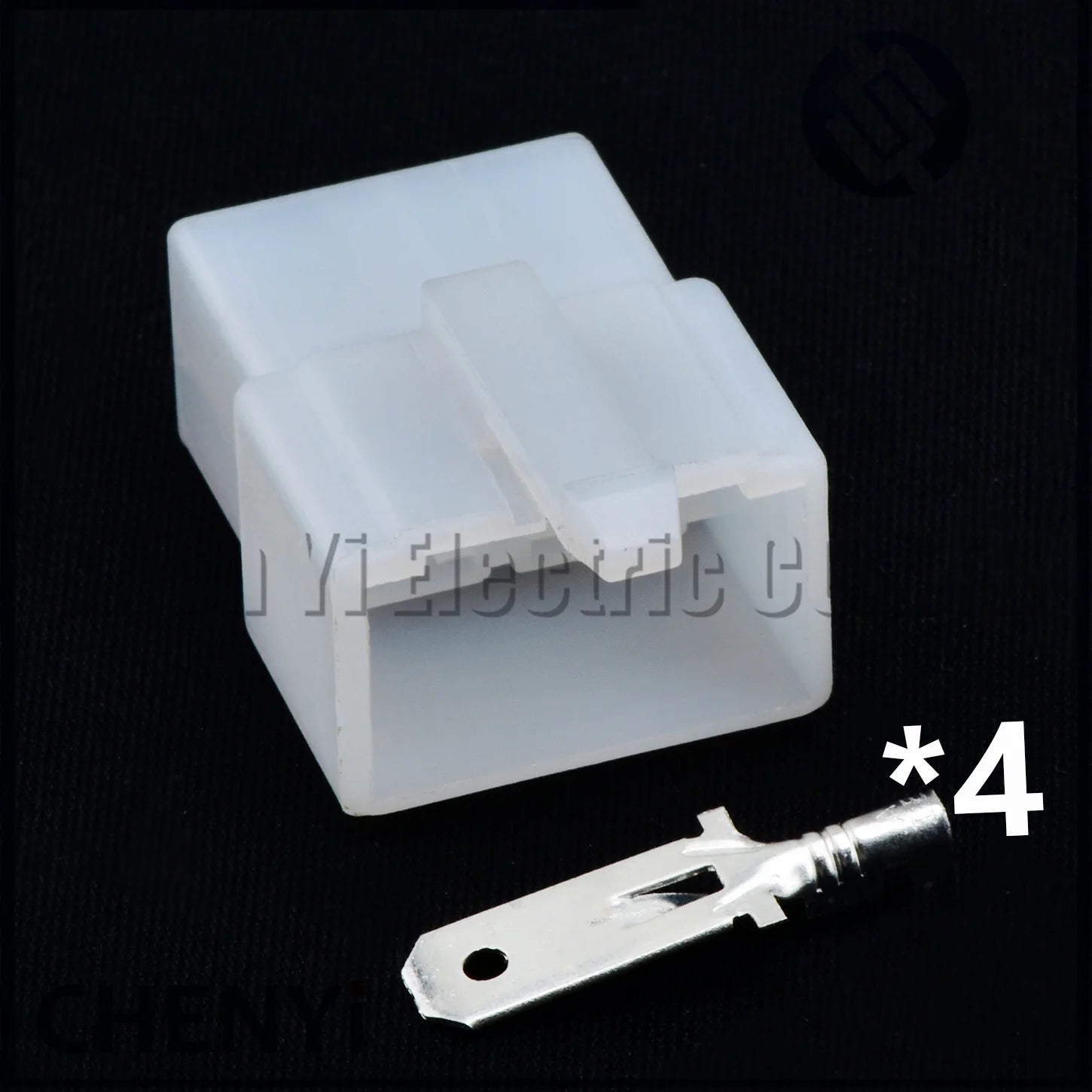4 Pin 6.3 mm series male or female Automotive connector Motorcycle harness plug 6111-2001 PH035-04010 6120-2043 PH031-04010