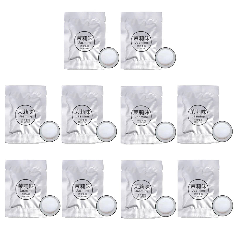 Car Air Freshener Replacement Tablet Flavor Supplement Solid Fragrance Scent Pads Perfume Refill for Air Vent Diffuser Purifier
