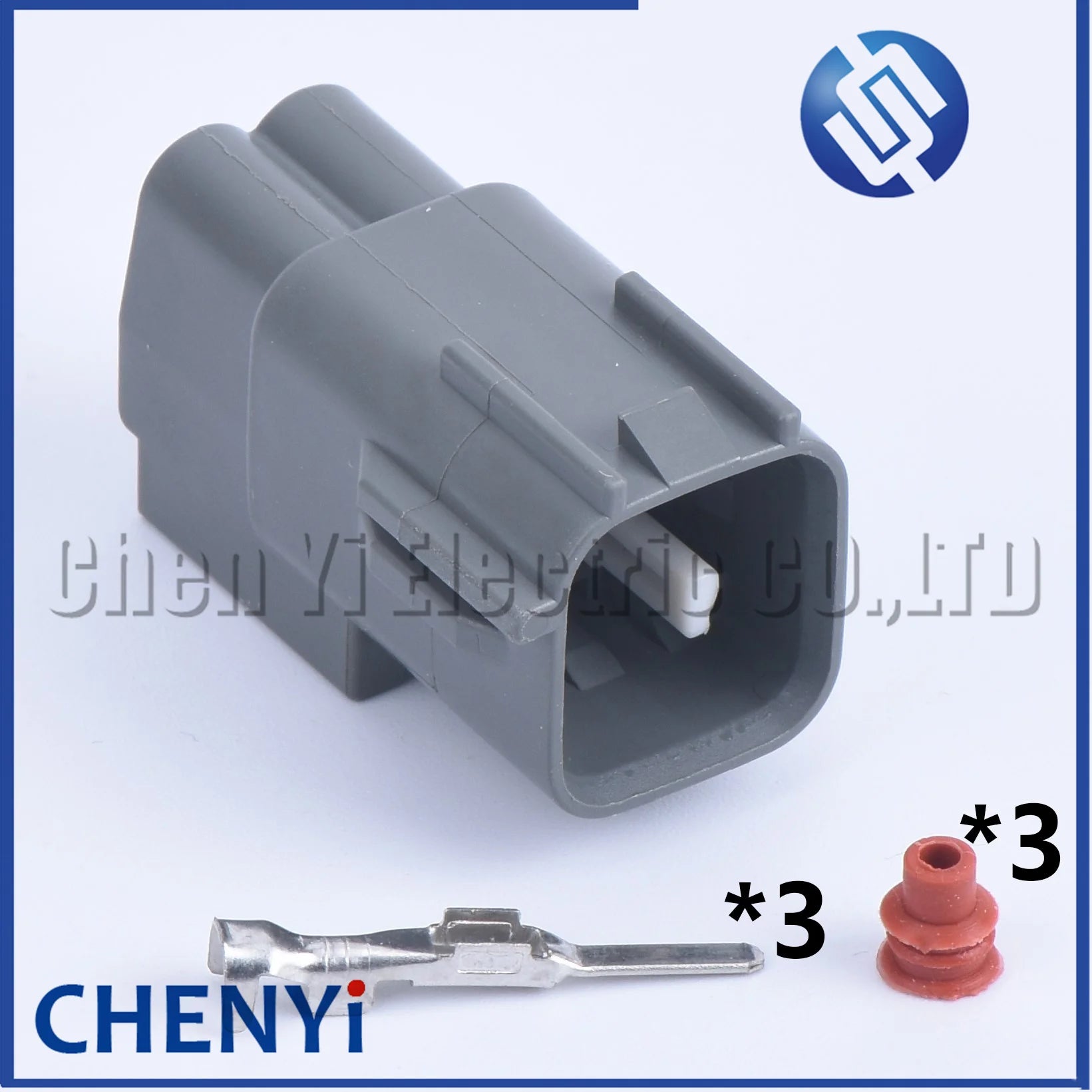 3 Pin auto waterproof connector harness plug Ignition Coil wiper water spray motor plug MG641362-4 MG651359-4 For Hyundai Kia