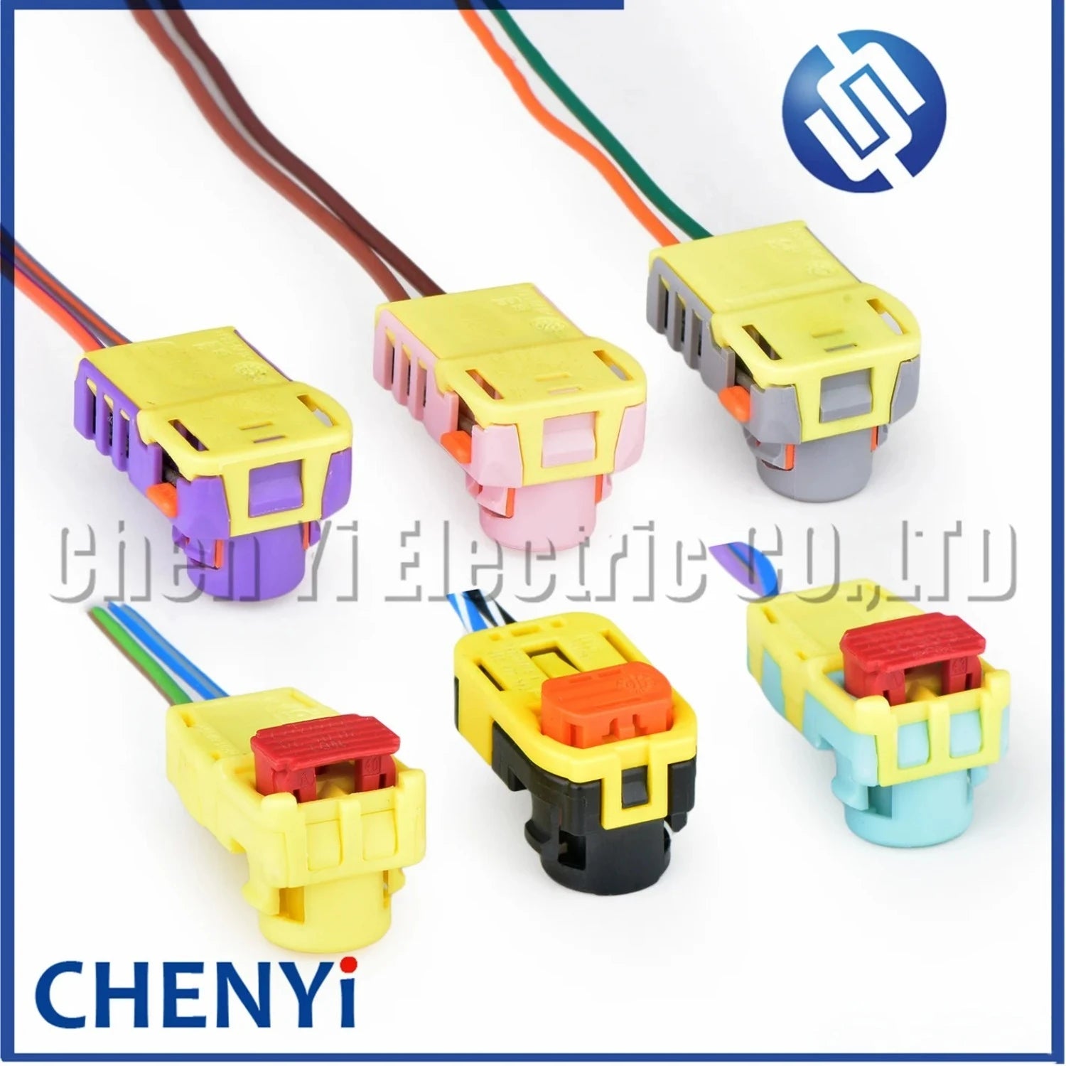 2 Pin Automotive connector Sensor Wire harness Plug 1-1563974-1 with 12-20cm wires