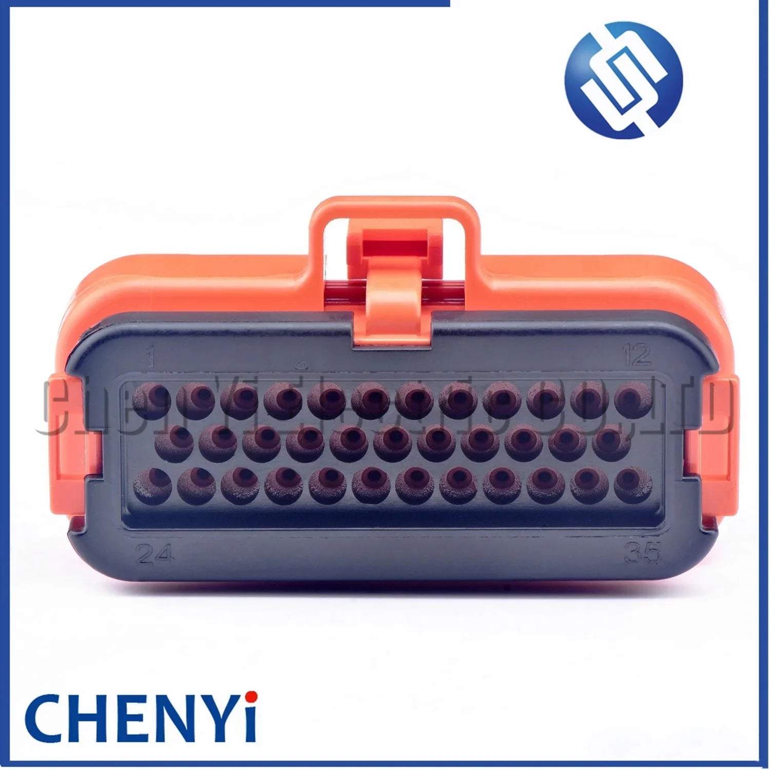 35 Pin orange series female sealed waterproof auto connector wire connection ECU plug 776164-6 With Pins