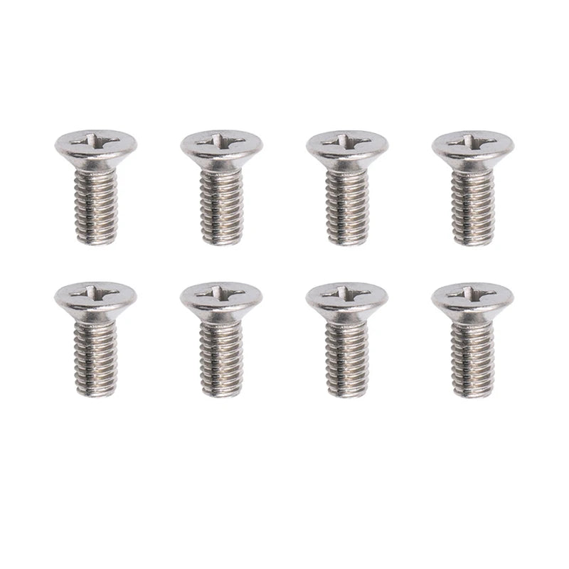 1Set Stainless Steel Brake Disc Rotor Screws 93600-06014-0H Compatible With Honda Acura Retaining Screws for Front and Rear