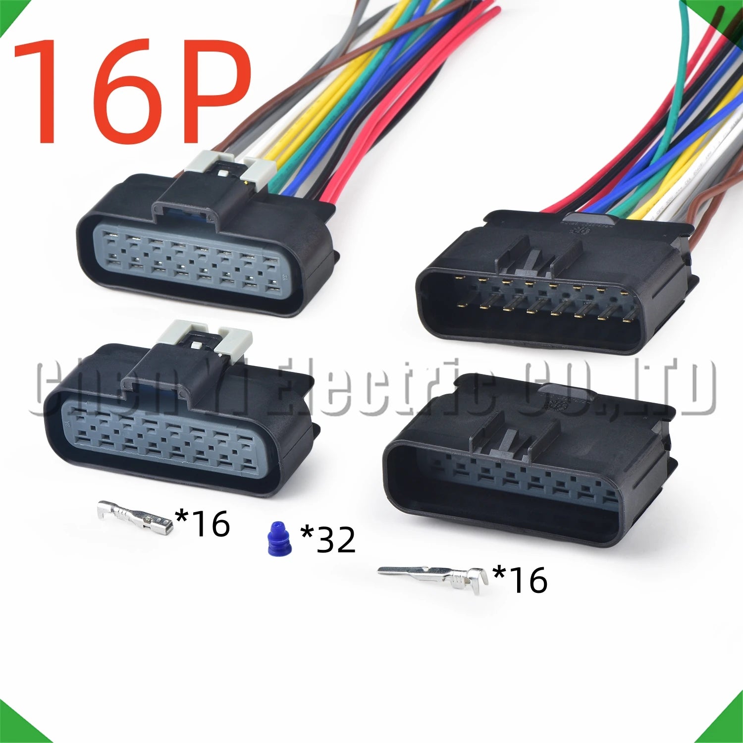 16-pin auto connector connector automotive connectors harness 15326667