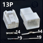 13 Pin Automotive Seat connector Car rearview mirror Wire harness plug 90980-12500 CY0013-07/2.2-21 CY0013-07/2.2-11 For Toyota