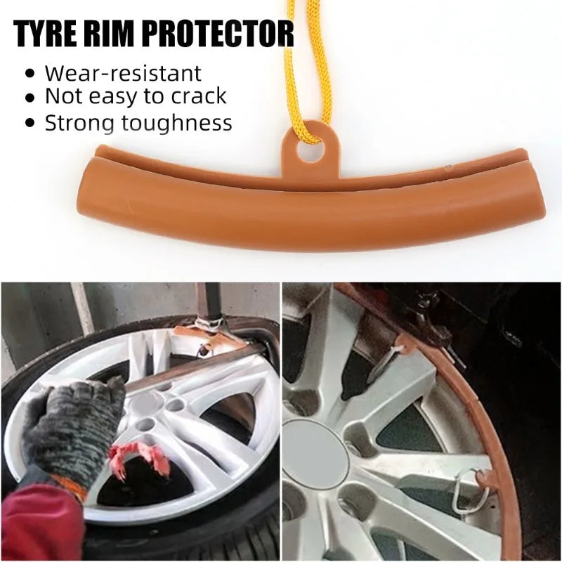 Car Wheel Rim Protector Tire Tyre Changer Accessories Mounting Tool Motorcycle Wheel Edge Easy Install Protection Tyre Hub