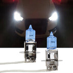 1 Pair H3 Xenon White 100W 12v Halogen Headlight 453 Fog Light Car Bulb Halogen Lamp Car HeadLight Replacement Bulb