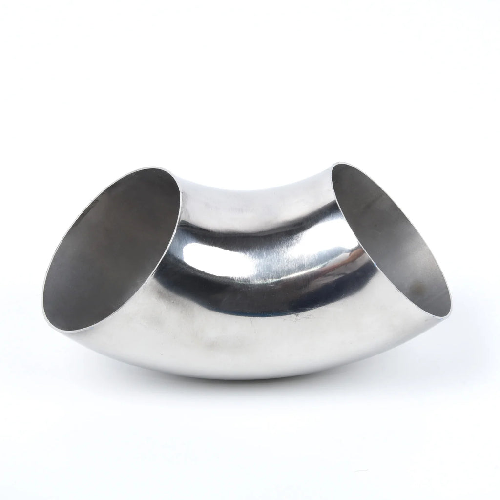 Car Exhaust Bend Elbow Pipe Fitting 2.5 63mm Stainless Steel Universal Car Exhaust Pipe Muffler Elbow Tube Bend Mandrel Fitting