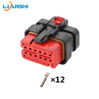 776437-1/776438-1 is suitable for the 12p male and female wire harness plug of the excavator plug connector DJ73121-1.6-11/21