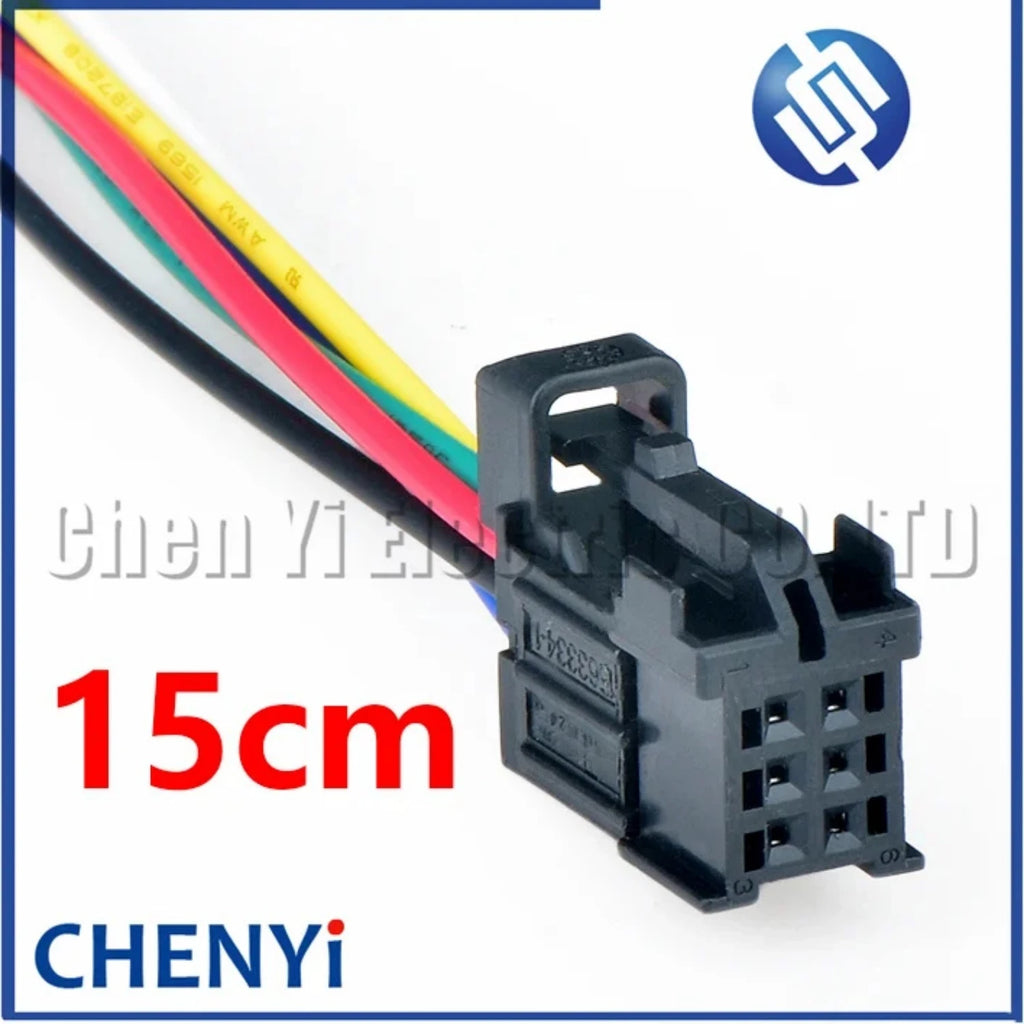 6 Pin Automotive connector inside tailight Wire harness Plug 1563334-1 8W0971636 2236956-1 8W0973736 8W0 971 636 8W0 973 736
