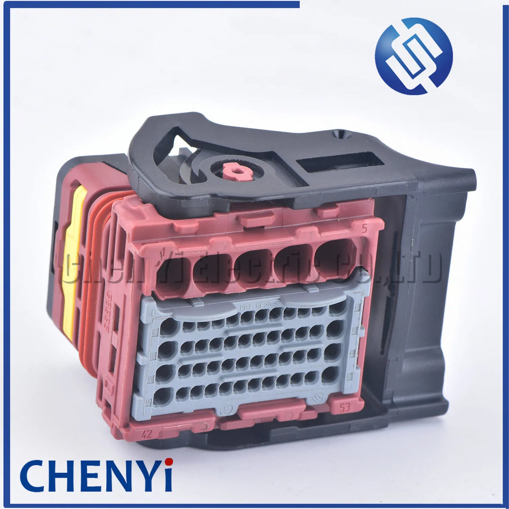 53 Pin/way Receptacle Hybrid Modular Wiring Plug ECU connector With Pins 64321-2019 643212019 34763-0001 64321-2011