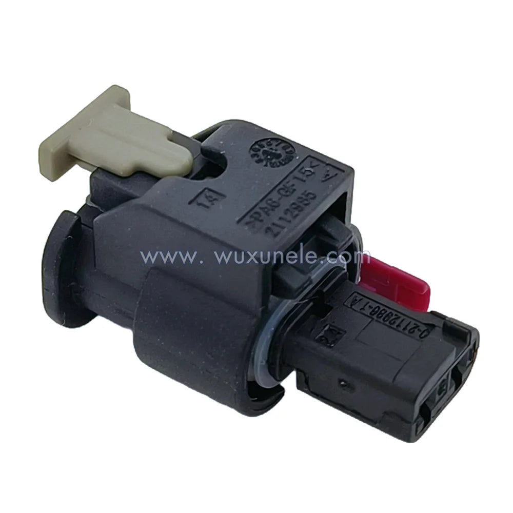 25 Sets 2 Pin 1-1718643-1 4F0973702 Sealed Female Male Wire Connector for Engine Coolant Thermostat Plug