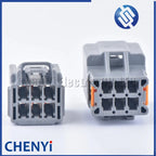 1 Set 6 Pin 2.8 series male female car connector connector Window control switch plug 7283-6466-40 7282-6466-40 For Ford F250
