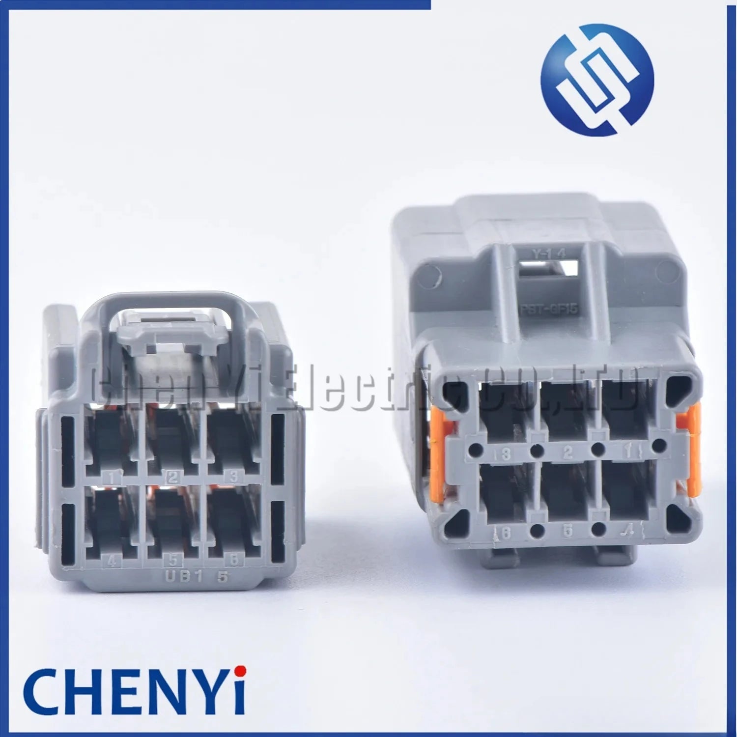1 Set 6 Pin 2.8 series male female car connector connector Window control switch plug 7283-6466-40 7282-6466-40 For Ford F250